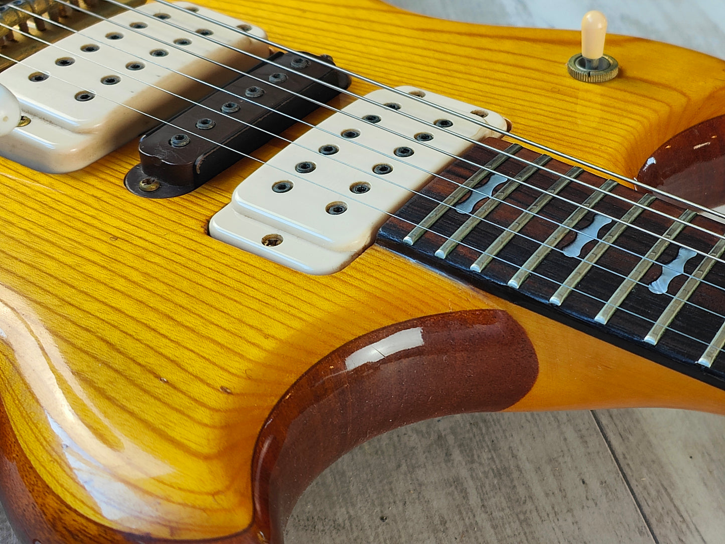 1978 Greco Japan GO-1200 Speedway Custom Order Neckthrough Guitar (Natural)