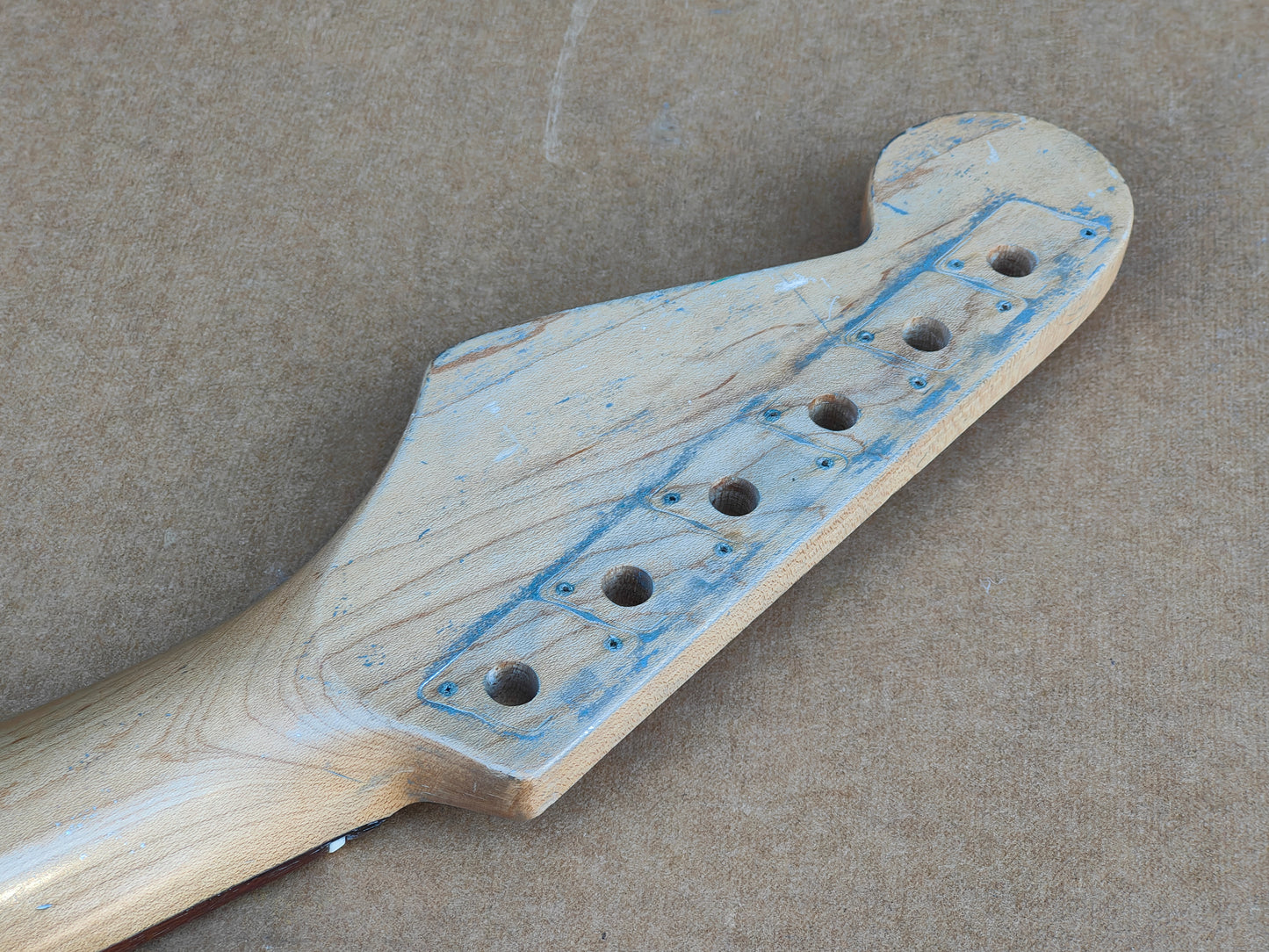 K. Garage Japan Stratocaster Neck (for Guitar Project/Build)