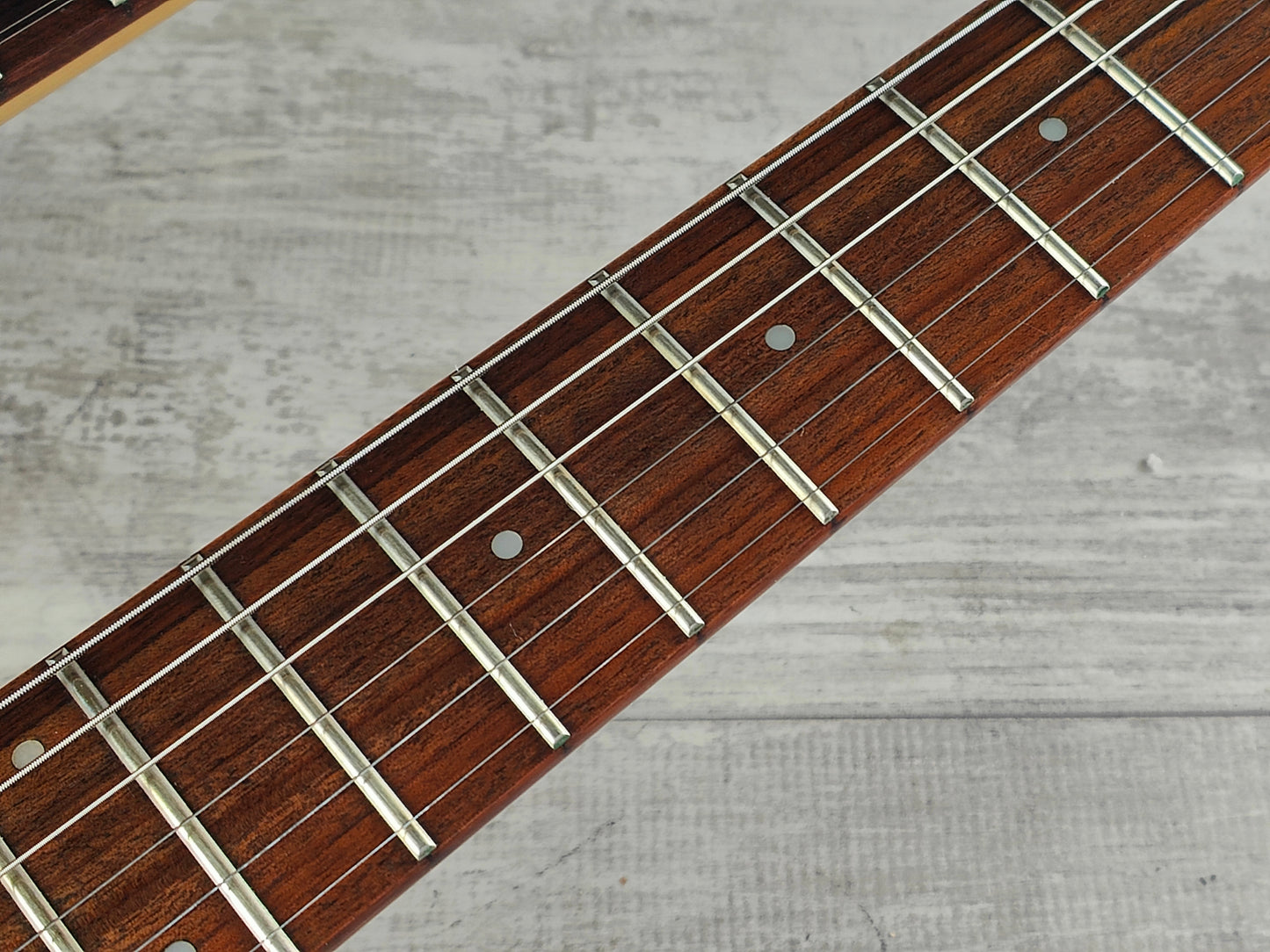 2000's Pignose PGG-TWIN 6/12 Short Scale Doubleneck (Sunburst)