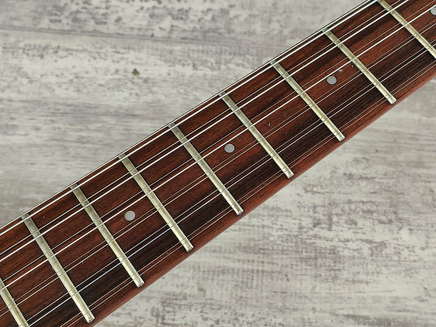 2000's Pignose PGG-TWIN 6/12 Short Scale Doubleneck (Sunburst)