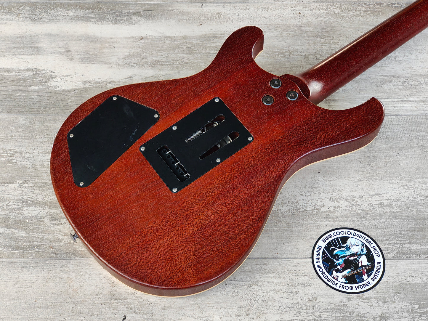 2010 Greco EW-88 Double Cutaway (Gold Top)