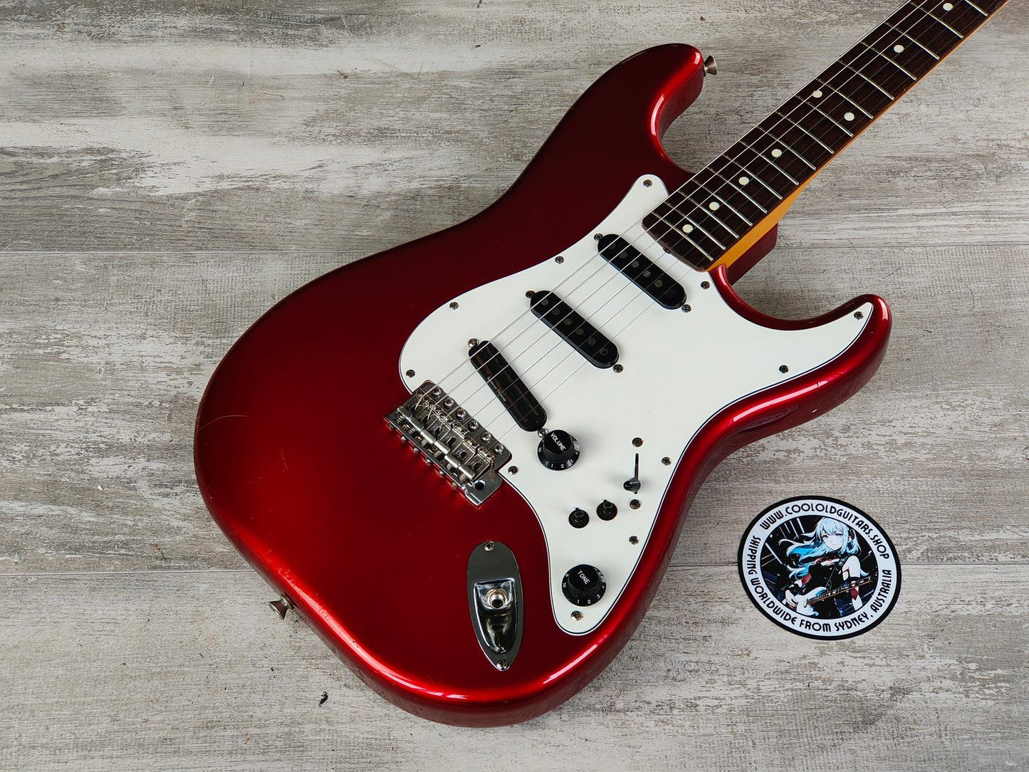2002 Fender Japan ST62 '62 Reissue Stratocaster (Candy Apple Red)