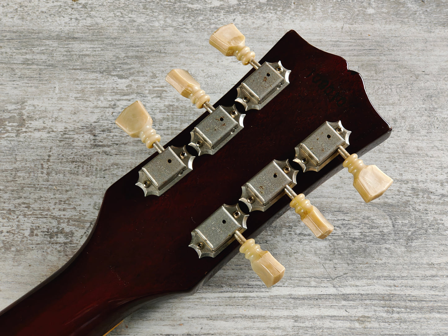 1981 Aria Pro II Japan SL-500D '61 SG Double Cutaway (Cherry Red)