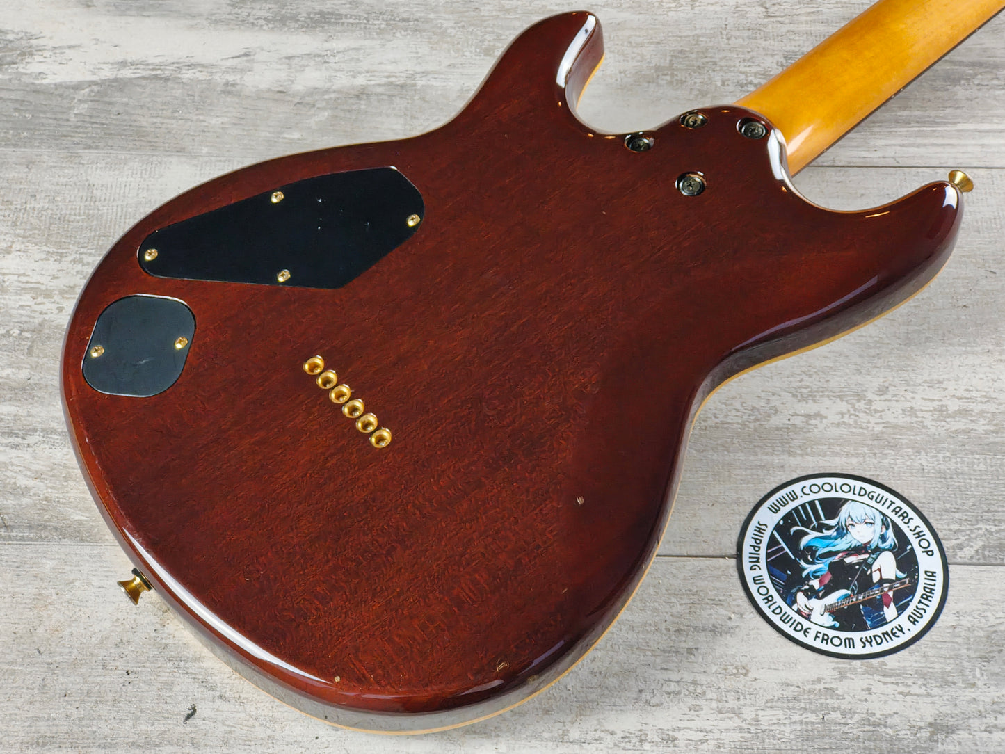 FC & Anboy Japan GF-55 Double Cutaway (Brown Sunburst)