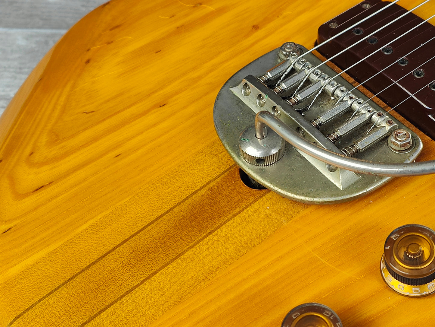 1979 Greco GOII 700 Neckthrough Electric Guitar (Natural)