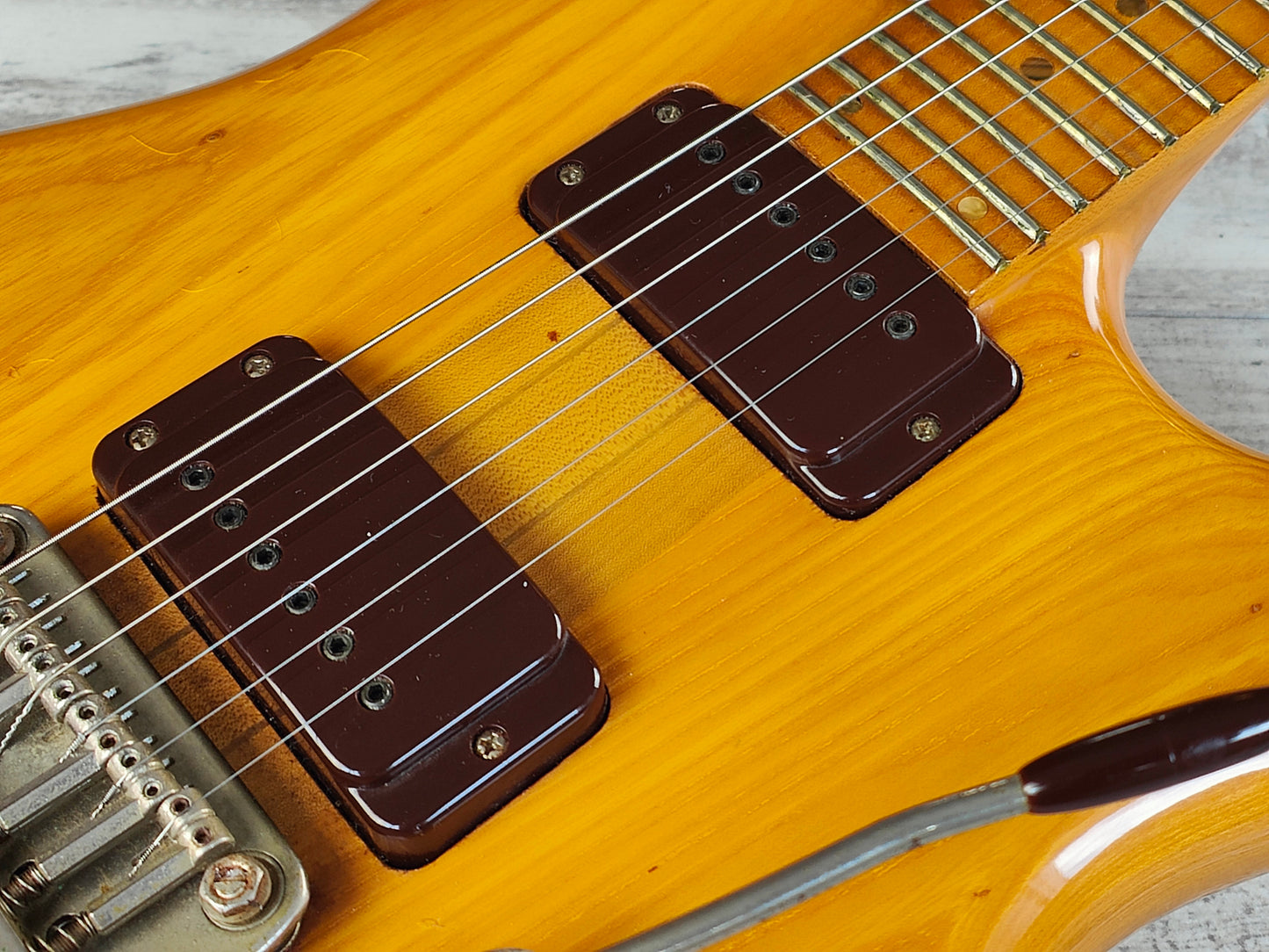 1979 Greco GOII 700 Neckthrough Electric Guitar (Natural)