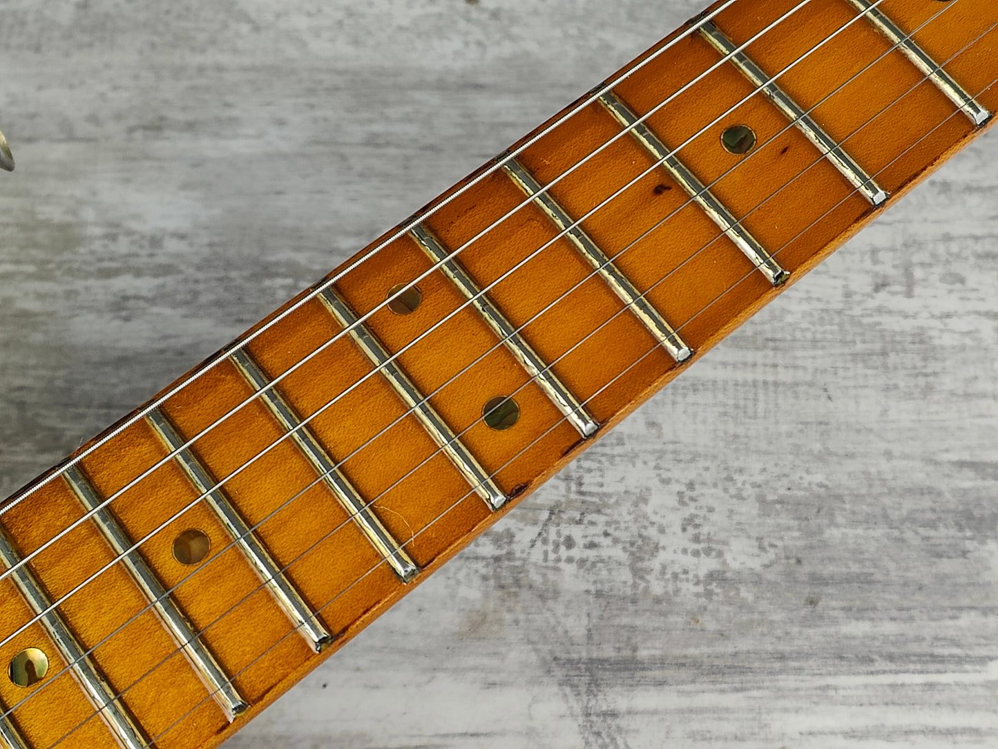 1979 Greco GOII 700 Neckthrough Electric Guitar (Natural)