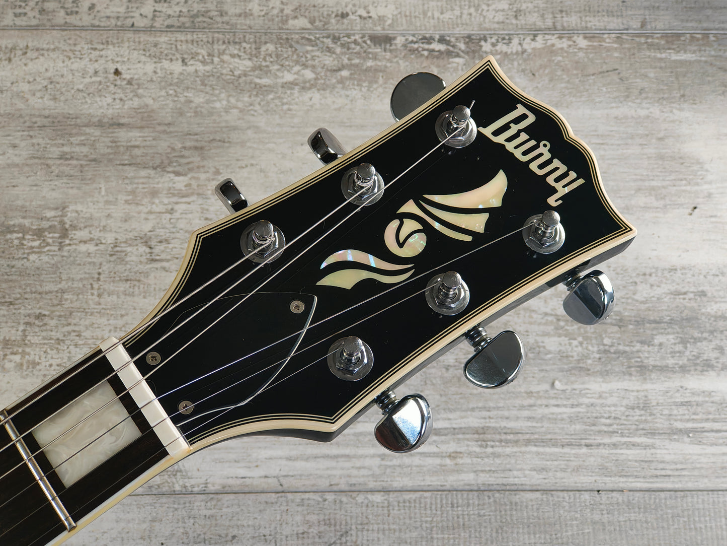 2011 Burny RLC-55JS John Sykes Les Paul Custom (Black)