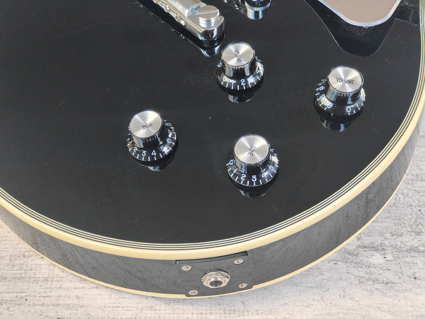 2011 Burny RLC-55JS John Sykes Les Paul Custom (Black)