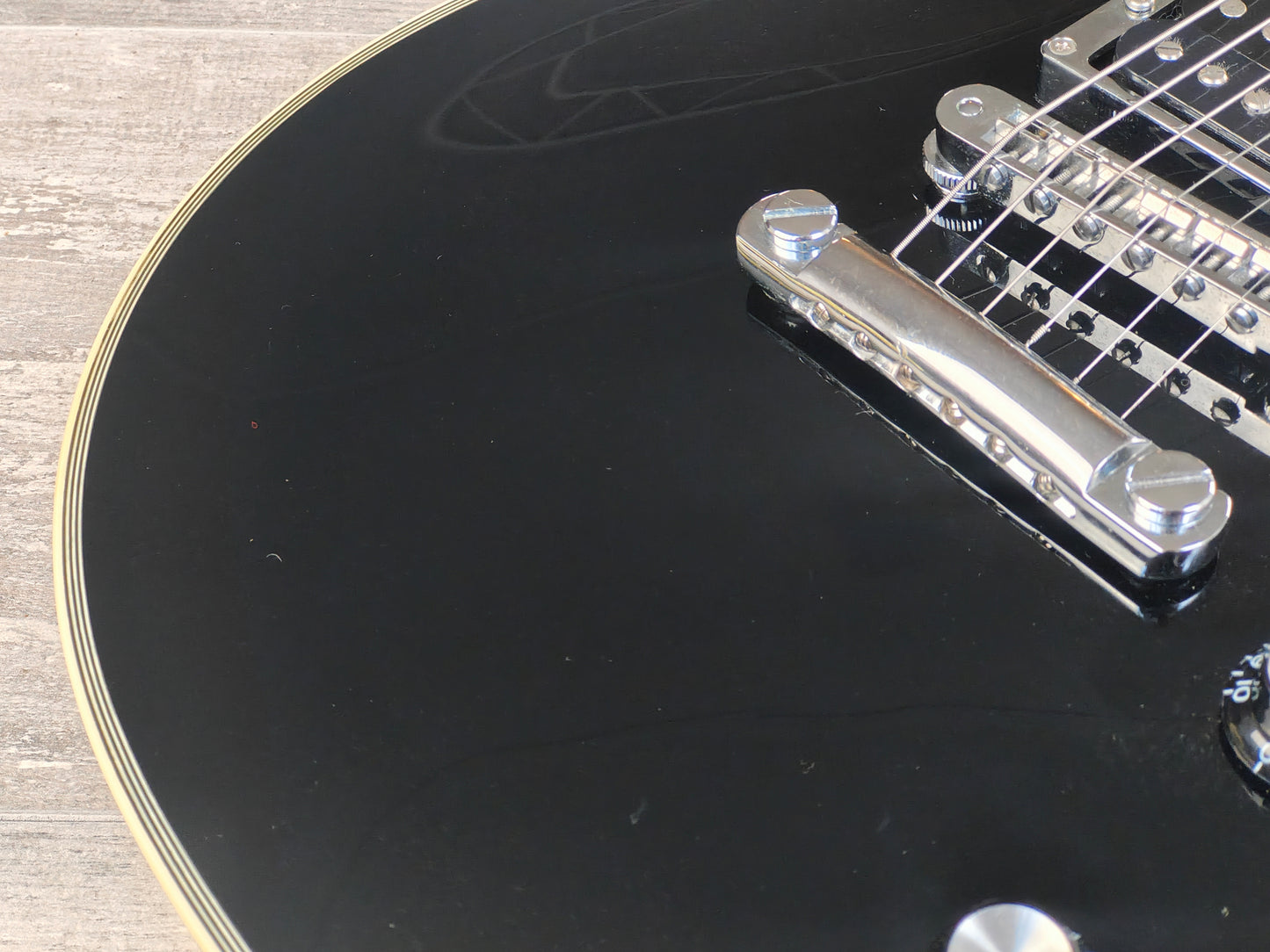 2011 Burny RLC-55JS John Sykes Les Paul Custom (Black)