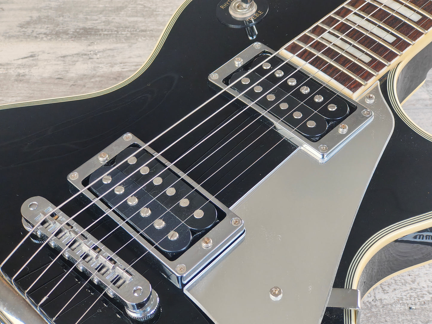 2011 Burny RLC-55JS John Sykes Les Paul Custom (Black)