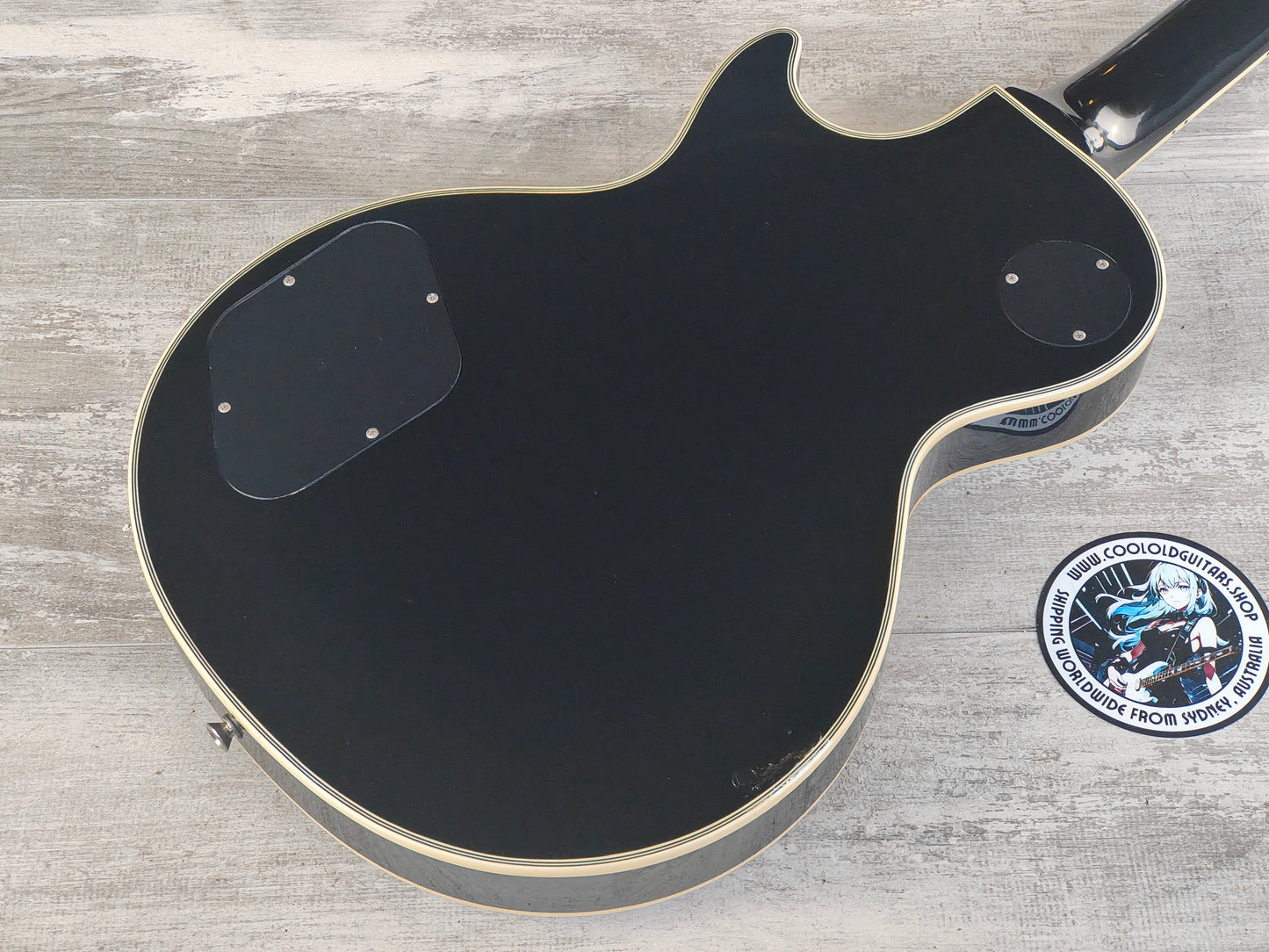 2011 Burny RLC-55JS John Sykes Les Paul Custom (Black)