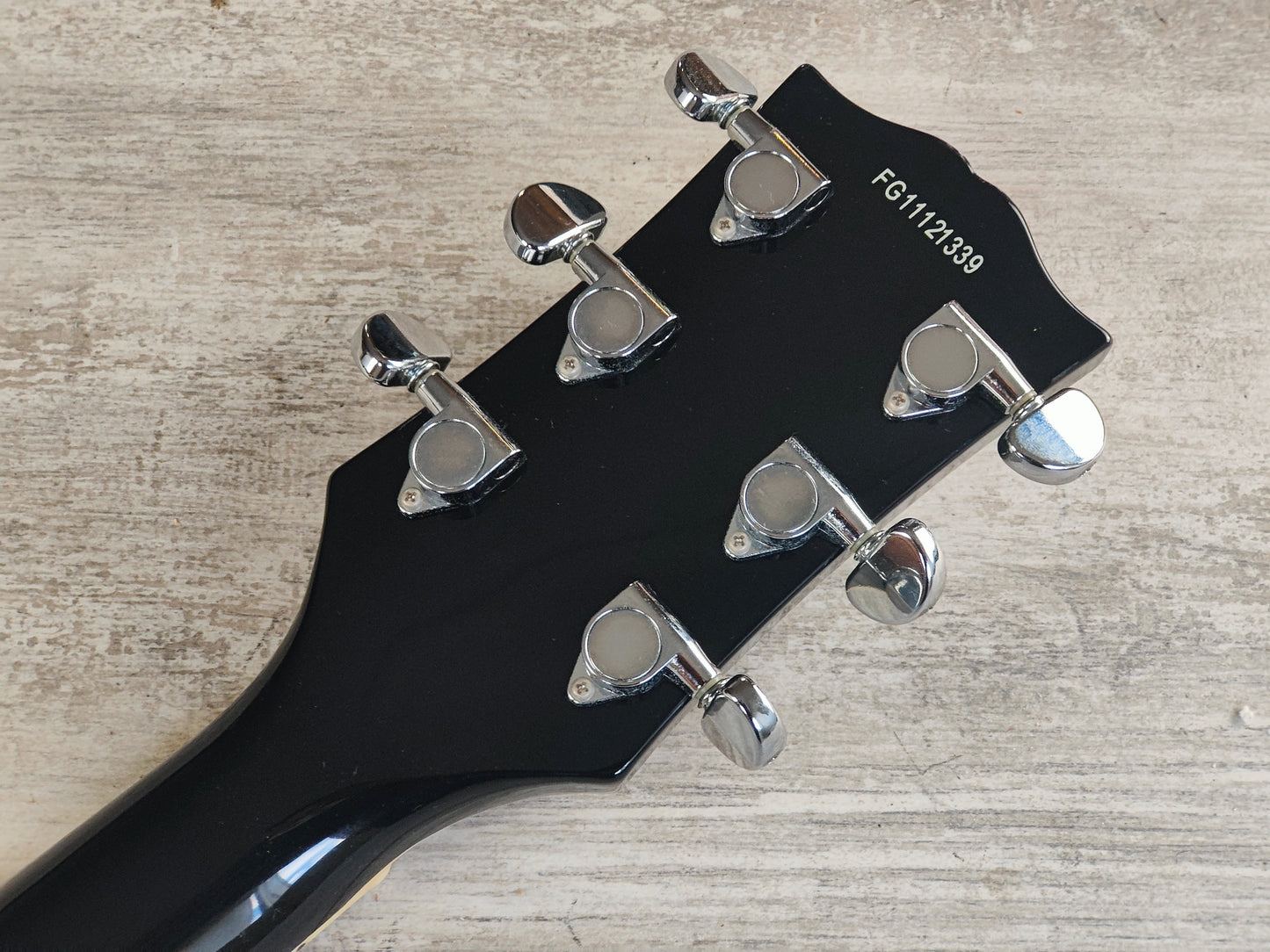 2011 Burny RLC-55JS John Sykes Les Paul Custom (Black)