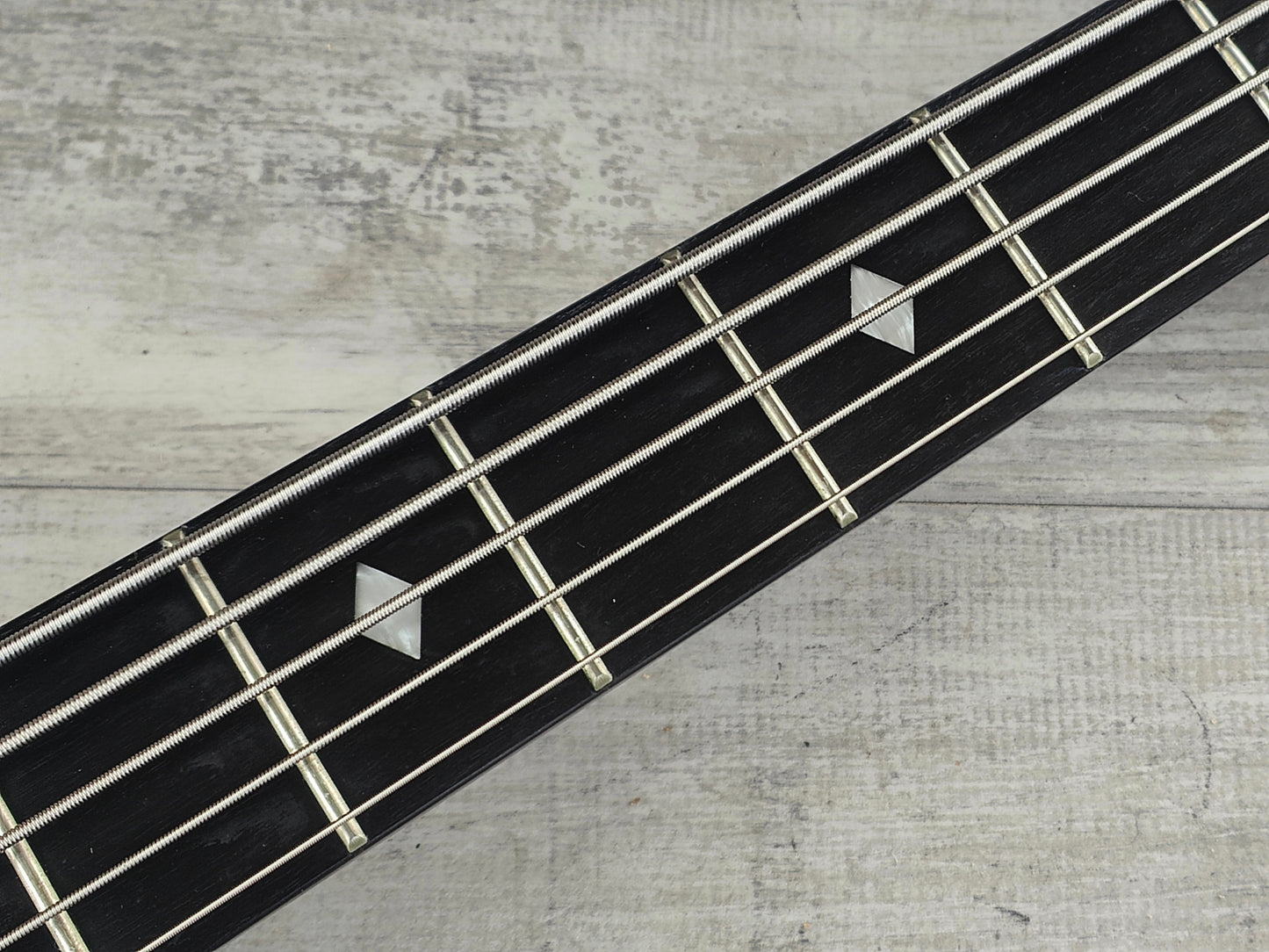 BC Rich 5-String Neckthrough Warlock Bass (Black)