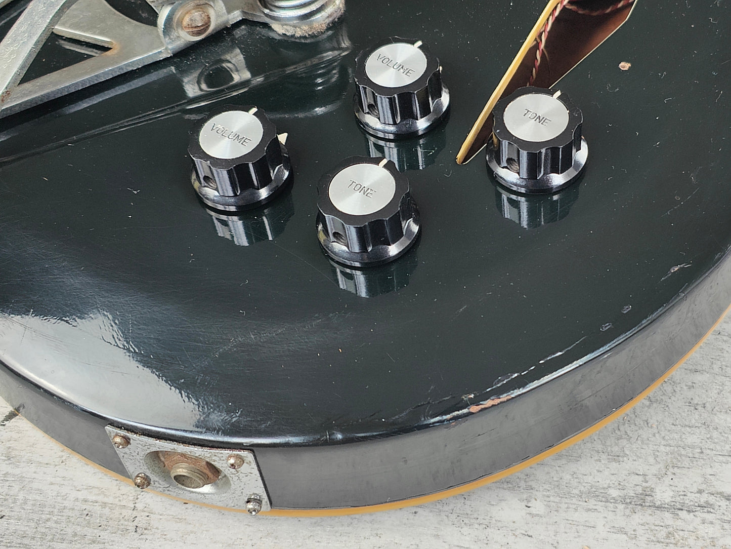 1960's Firstman (by Teisco Japan) Baron Semi-Hollowbody (Black)