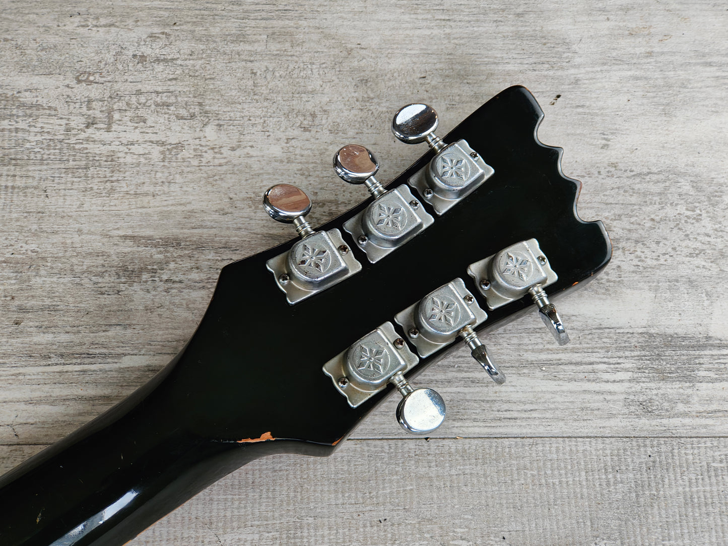 1960's Firstman (by Teisco Japan) Baron Semi-Hollowbody (Black)