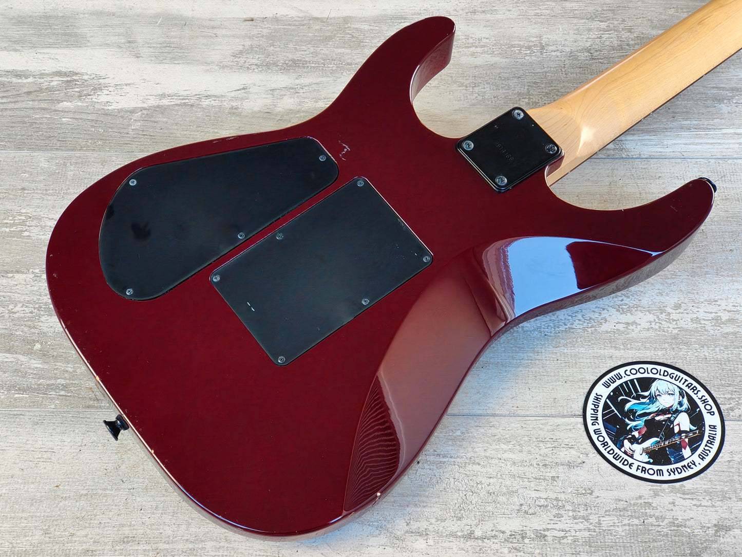 2007 Jackson Stars Japan DK-03 HH Dinky (Flame Red)