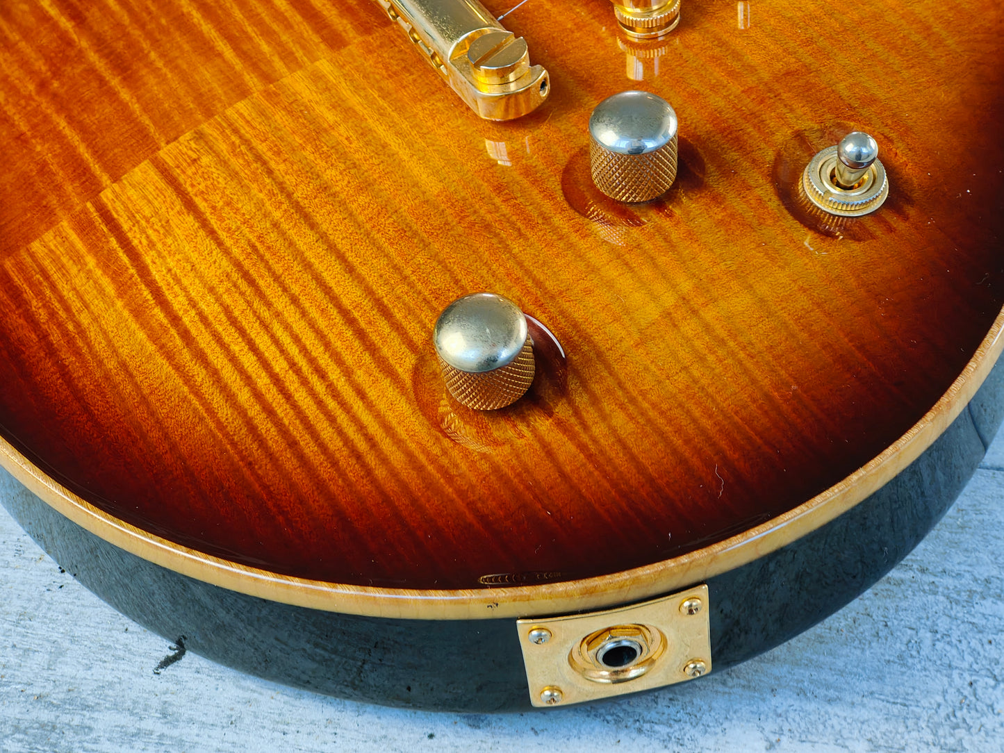Cort MMP-2 Masterpiece Custom Shop Double Cutaway (Flame Brown Sunburst)