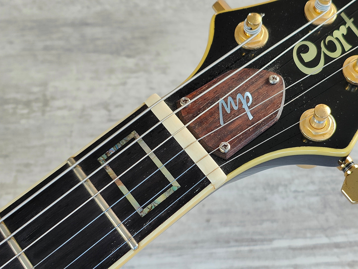 Cort MMP-2 Masterpiece Custom Shop Double Cutaway (Flame Brown Sunburst)