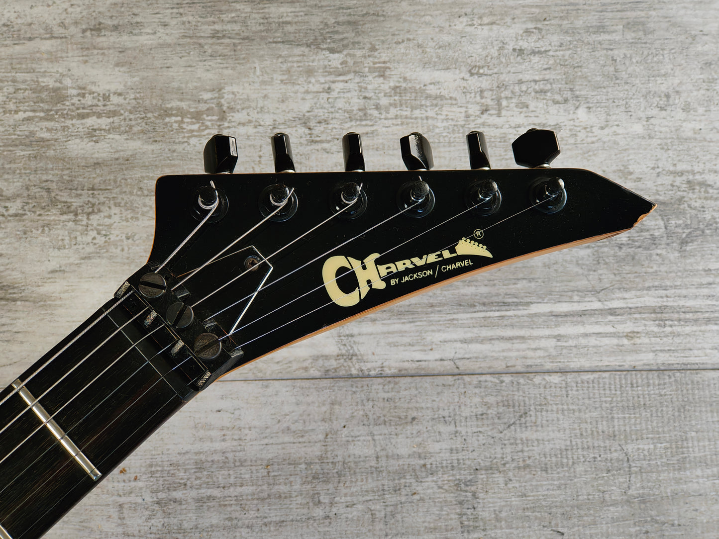 1989 Charvel Jackson Japan Model 3 HSS Superstrat (Black)