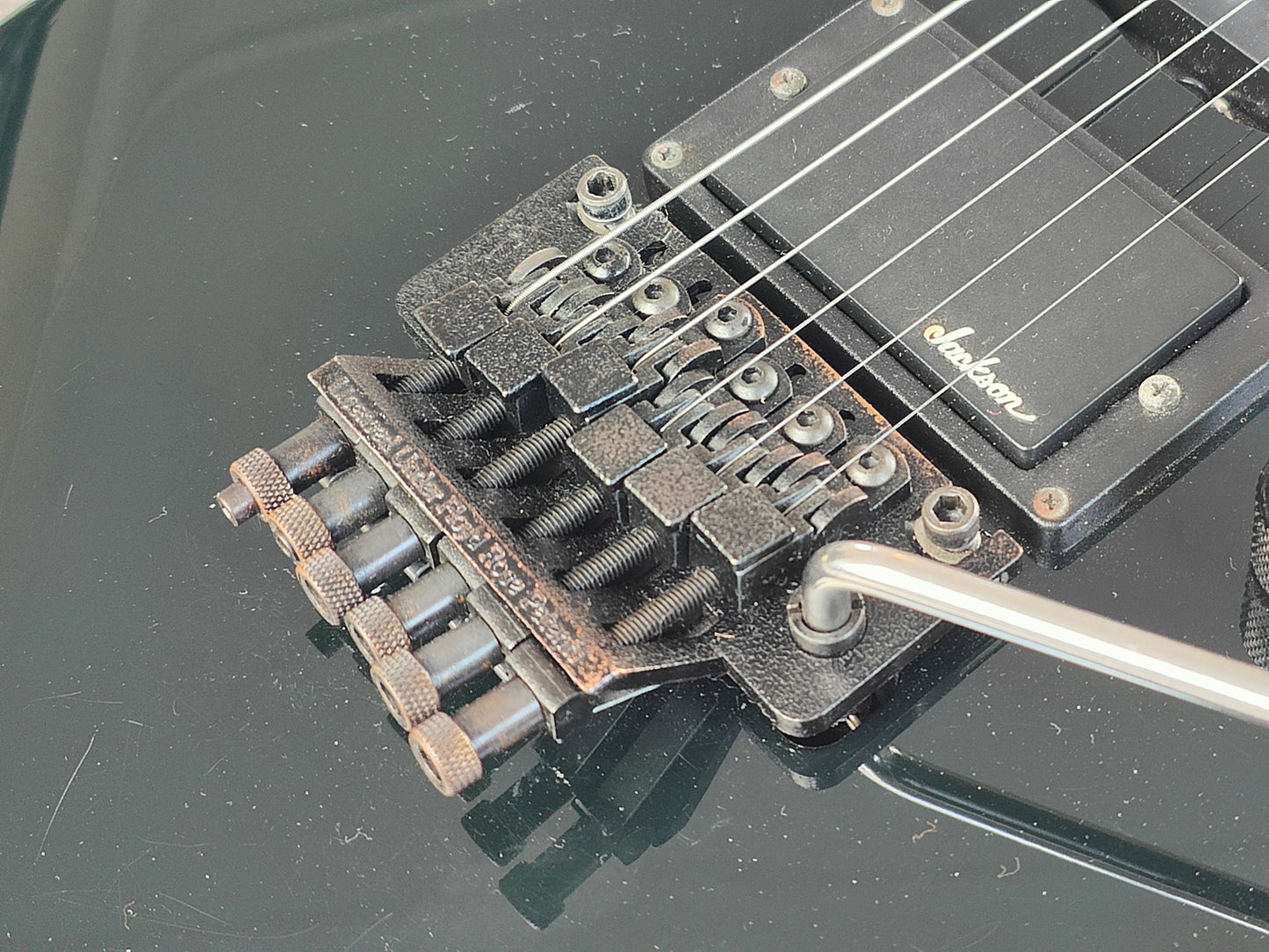 1989 Charvel Jackson Japan Model 3 HSS Superstrat (Black)