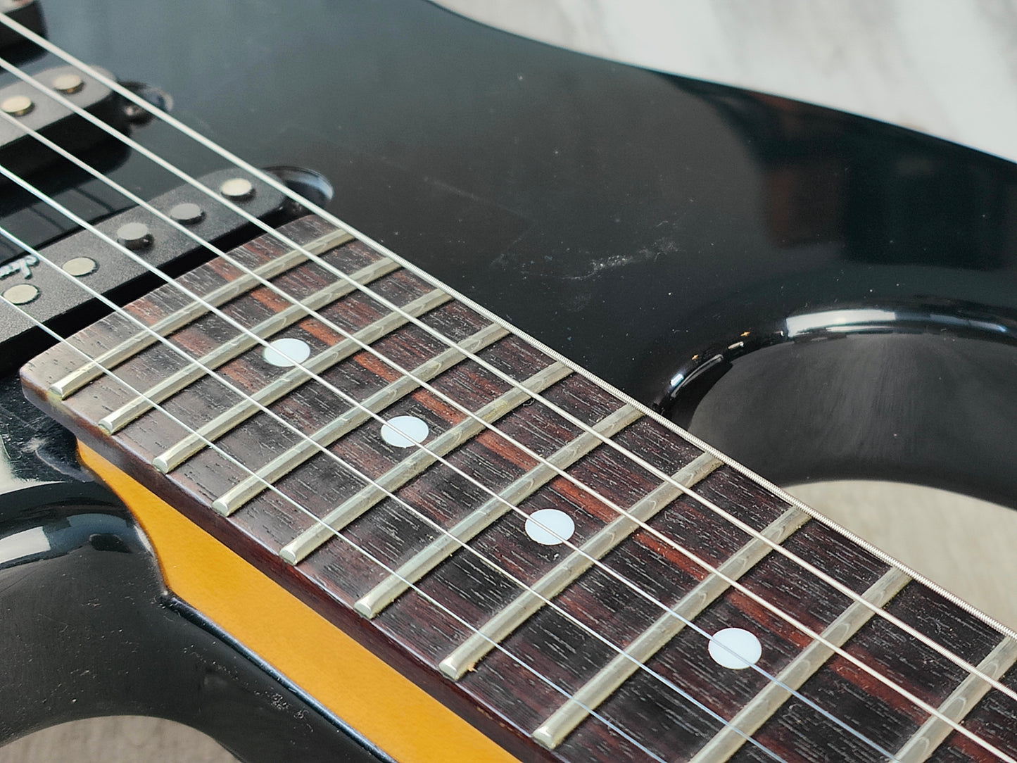 1989 Charvel Jackson Japan Model 3 HSS Superstrat (Black)