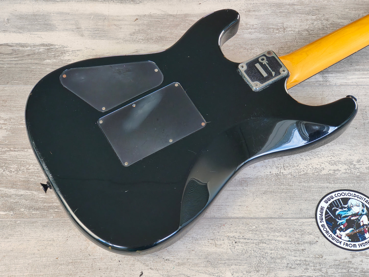 1989 Charvel Jackson Japan Model 3 HSS Superstrat (Black)