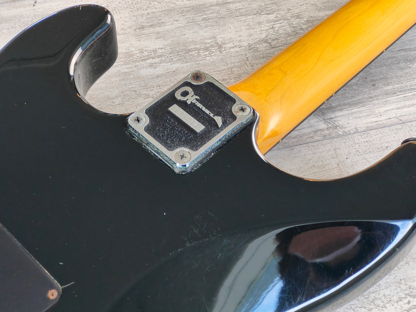 1989 Charvel Jackson Japan Model 3 HSS Superstrat (Black)