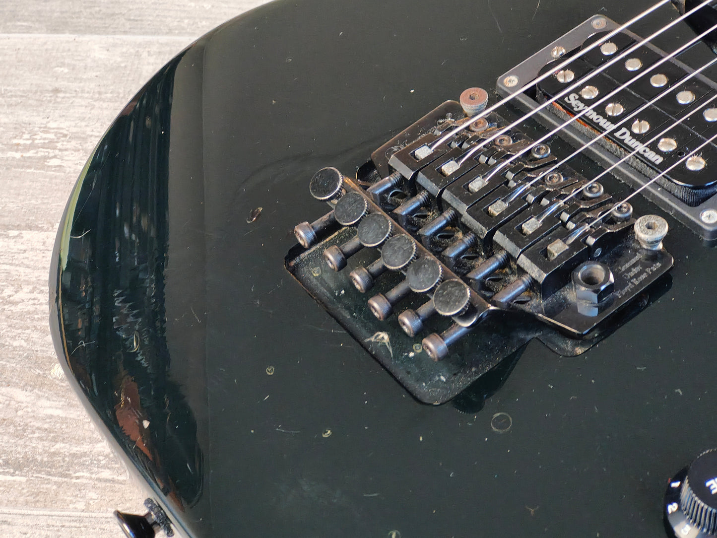 1991 Charvel Jackson Japan DK-070-HSH Dinky (Black)