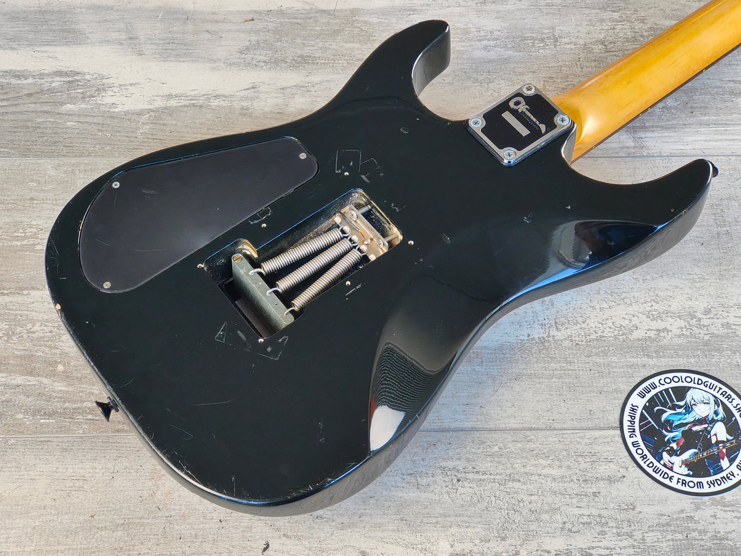 1991 Charvel Jackson Japan DK-070-HSH Dinky (Black)