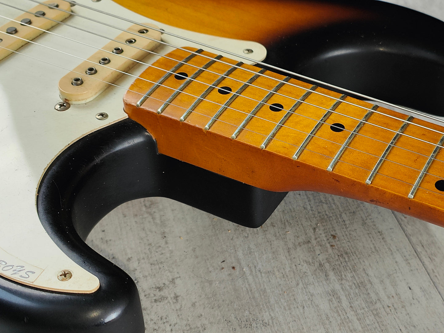 2004 Fender Japan ST57-58US '57 Reissue Stratocaster w/USA Pickups (Sunburst)