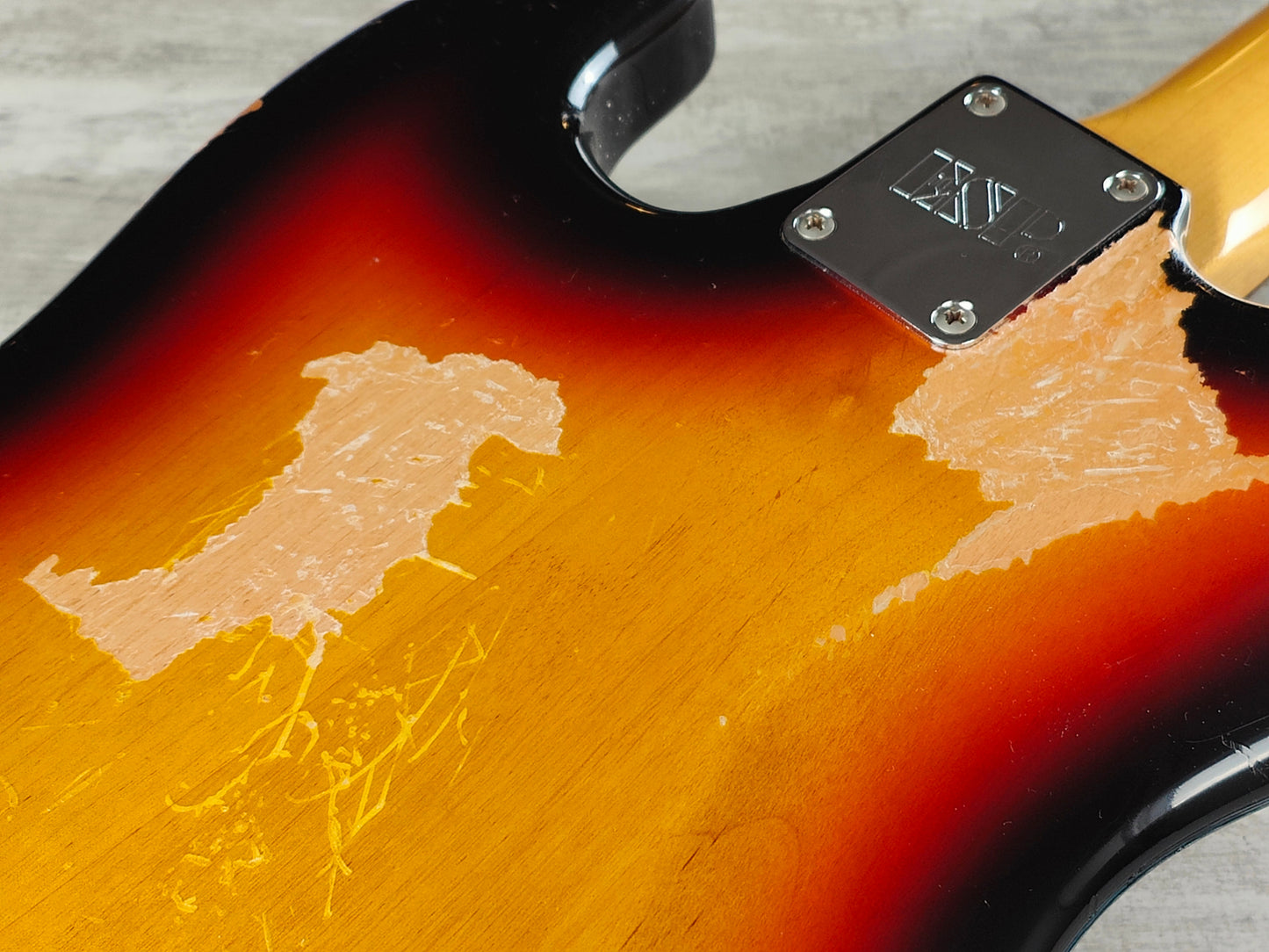 2007 Navigator (by ESP Japan) NJB-280LTD Jazz Bass (Sunburst)