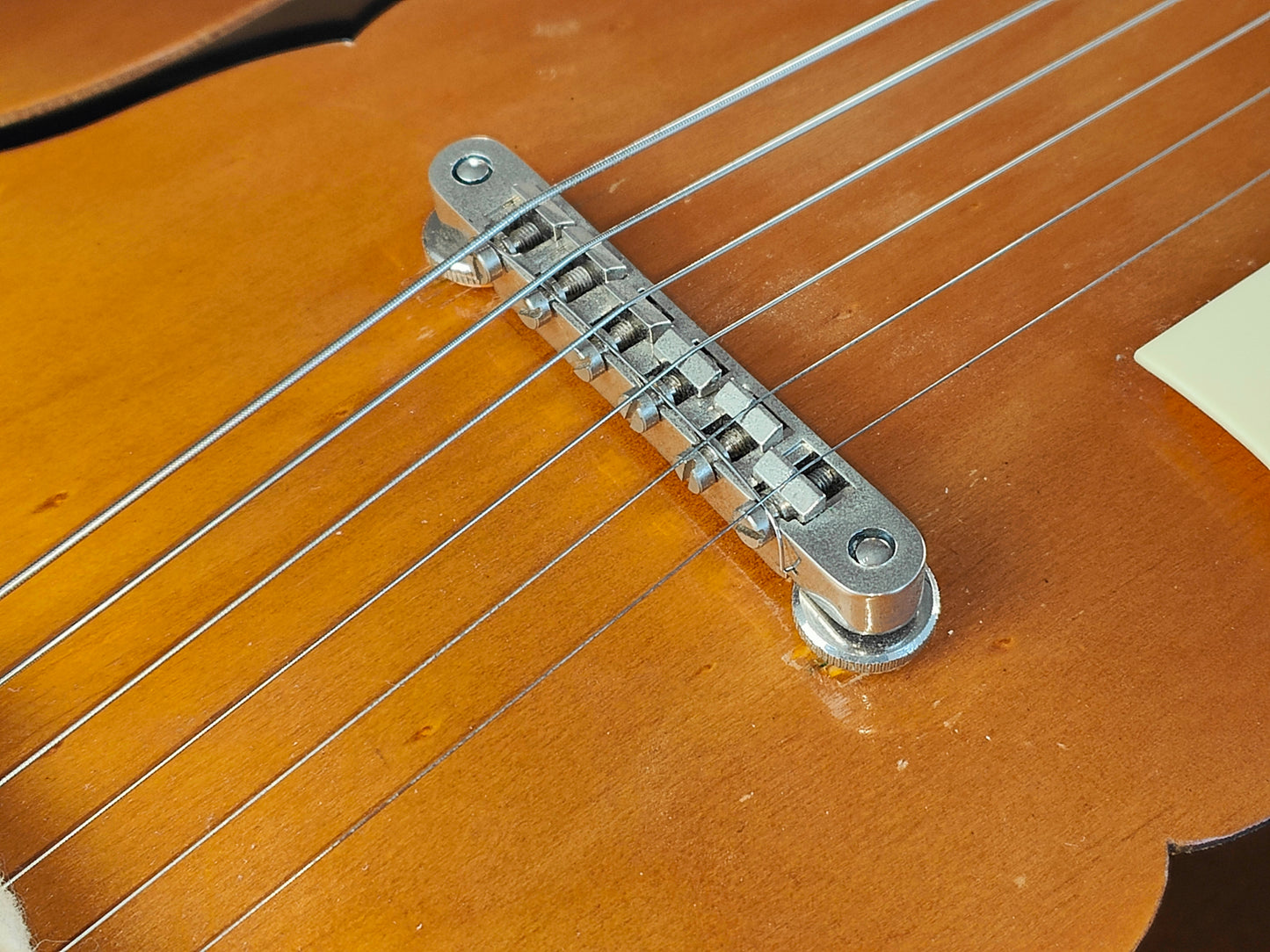 1950's Alver (by Maton) Australian Made Archtop Acoustic (Brown Sunburst)