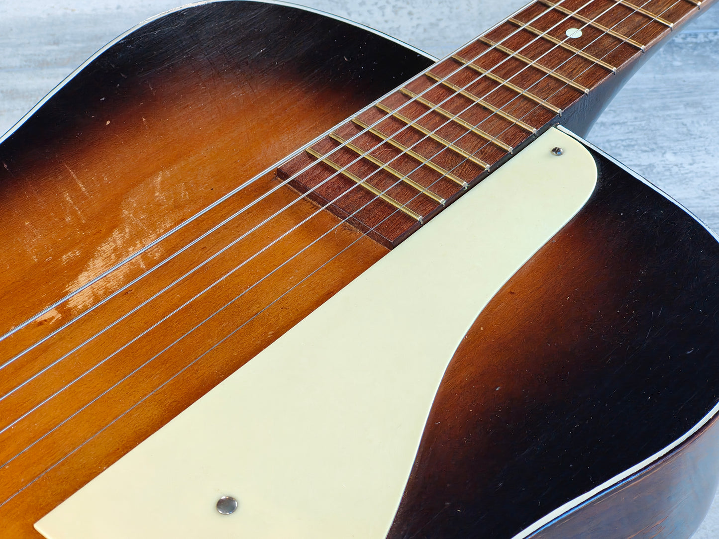 1950's Alver (by Maton) Australian Made Archtop Acoustic (Brown Sunburst)