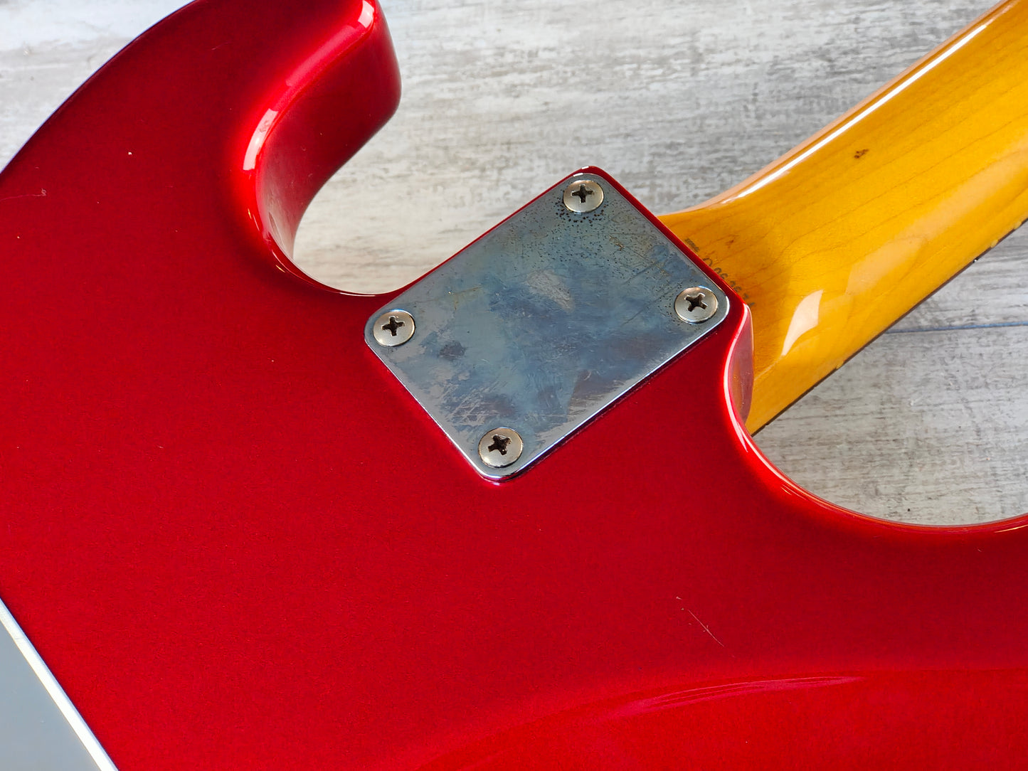 2002 Fender Japan ST62-58US '62 Reissue Stratocaster w/US Pickups (Candy Apple Red)