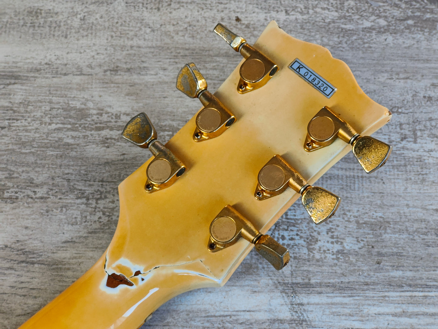 1991 Orville (by Gibson) Les Paul Custom (Aged White)