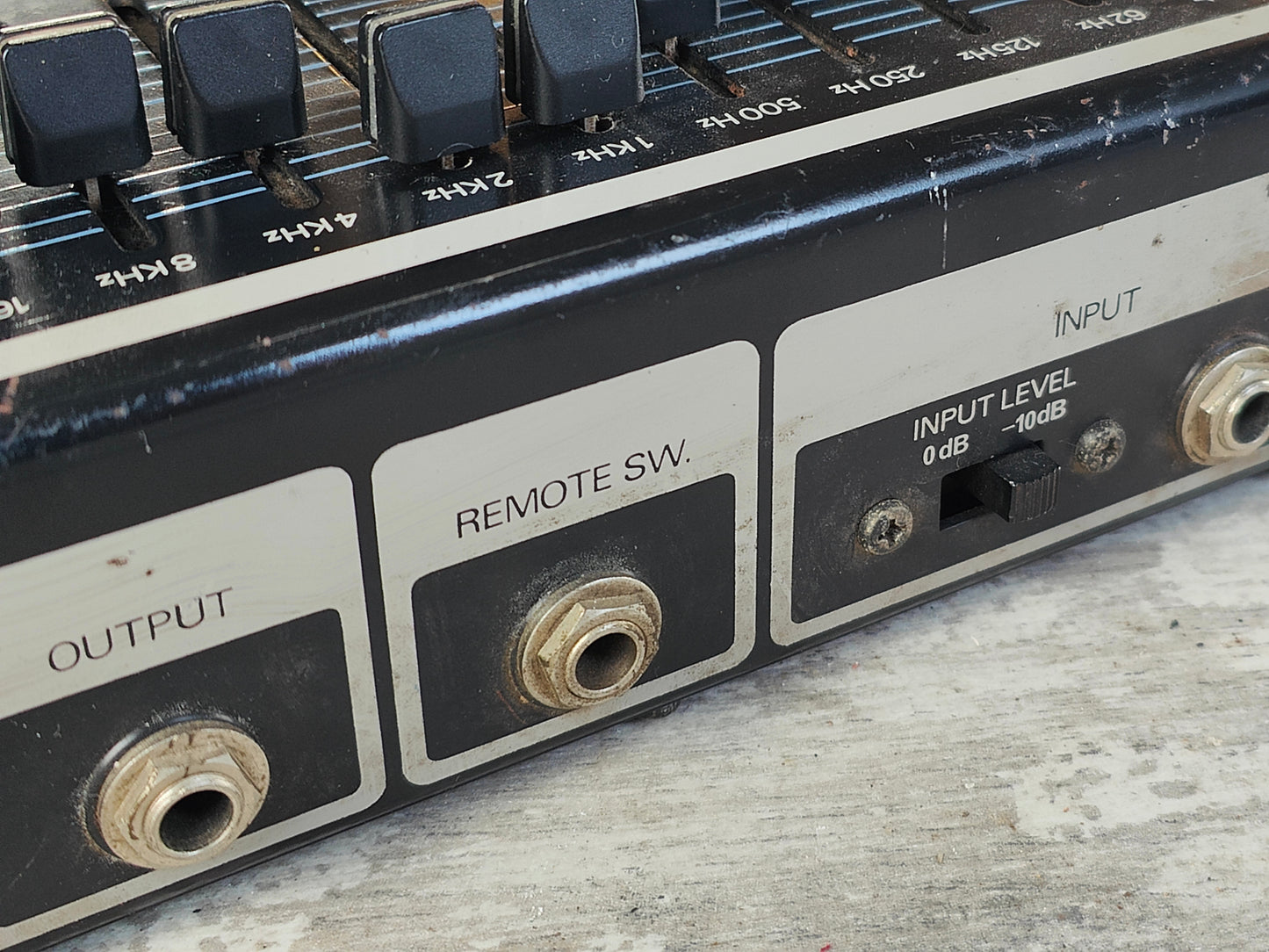 1970's Boss GE-10 Graphic Equalizer EQ MIJ Japan Vintage Effects Pedal