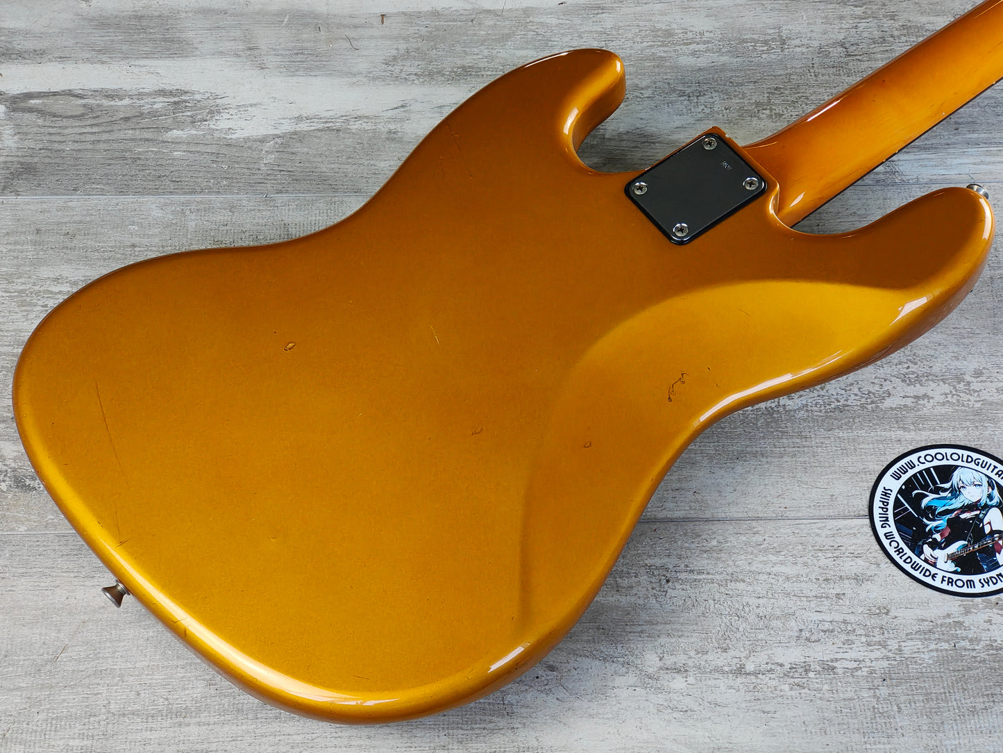 ESP Navigator Japan Jazz Bass (Gold)