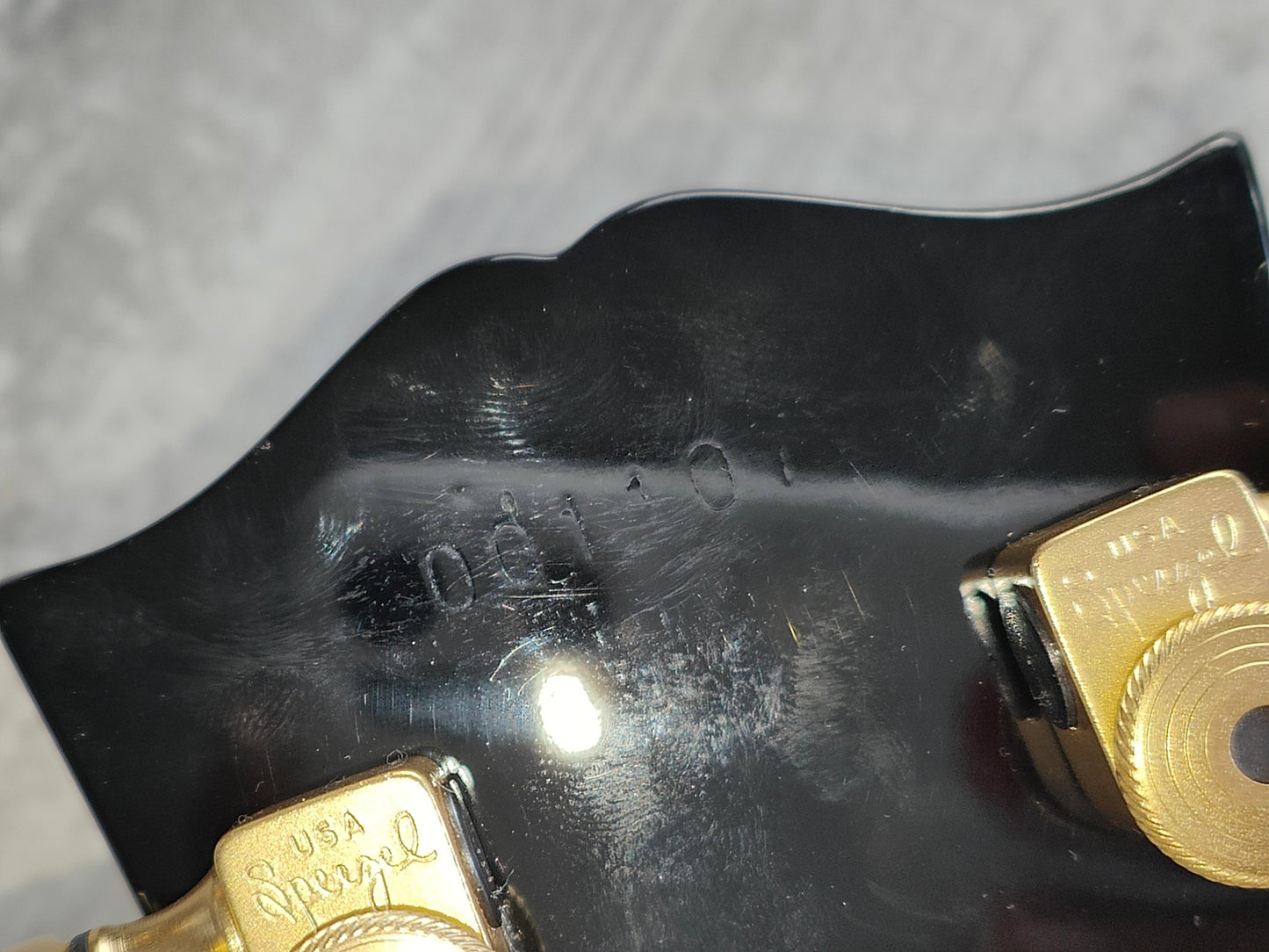 1980 Tokai LC-60 '68 Les Paul Custom w/EMG's (Ebony)