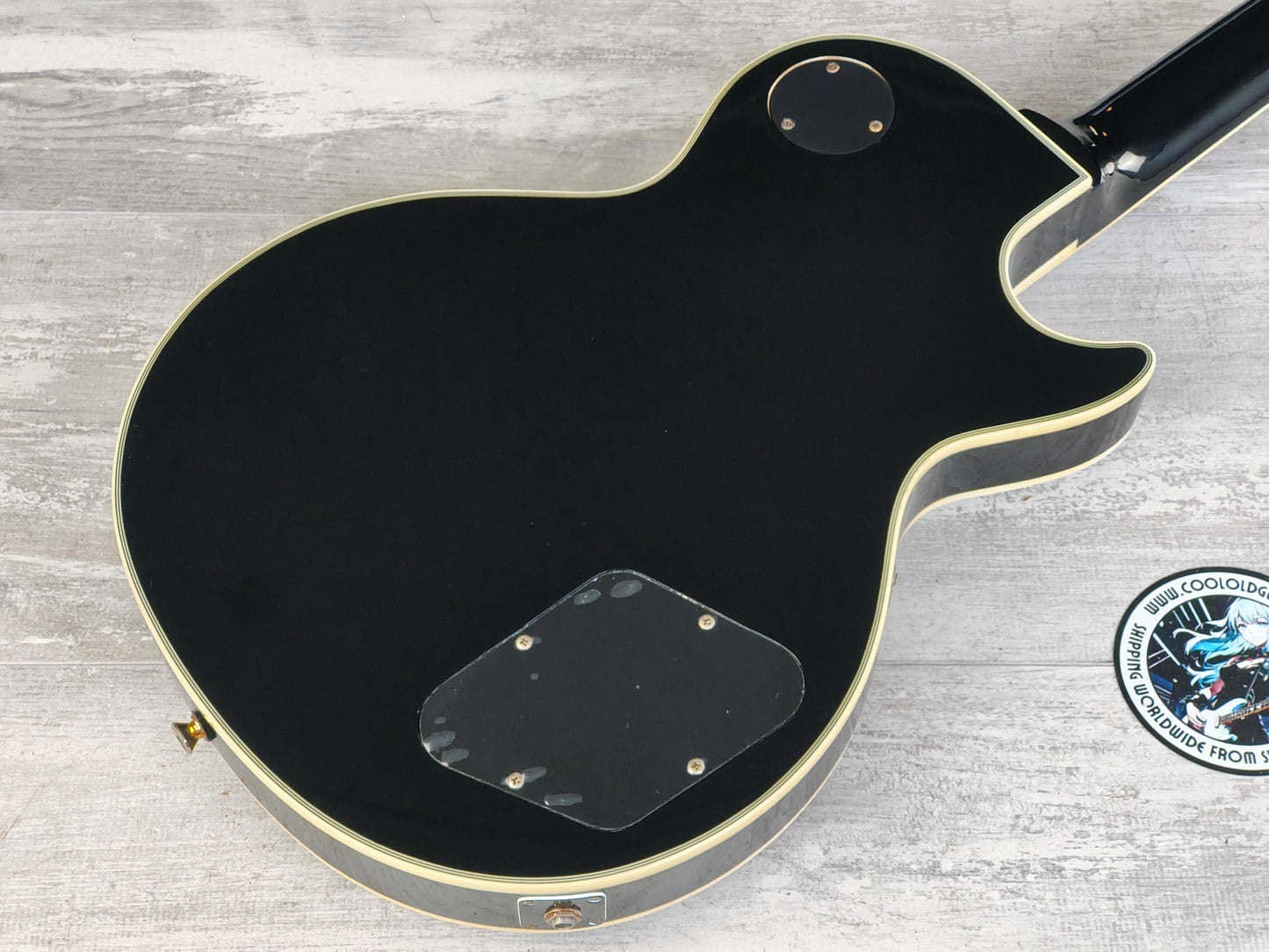 2010 Tokai ALS60L Left Handed LH Les Paul Custom (Black)