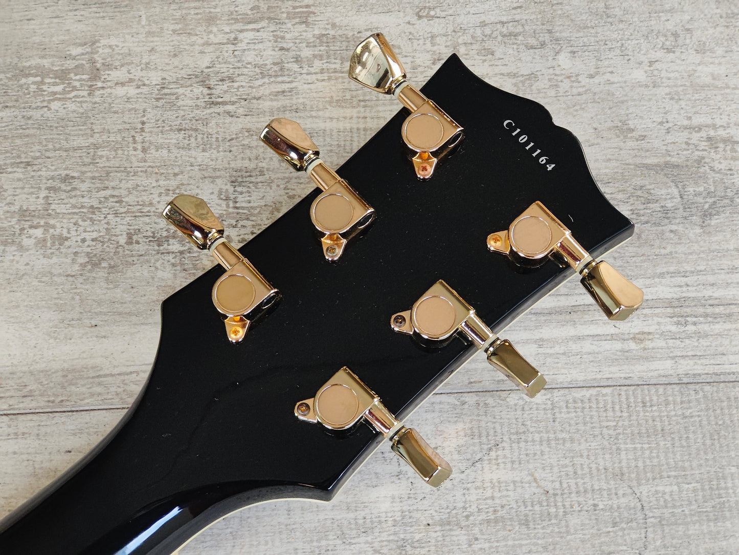 2010 Tokai ALS60L Left Handed LH Les Paul Custom (Black)