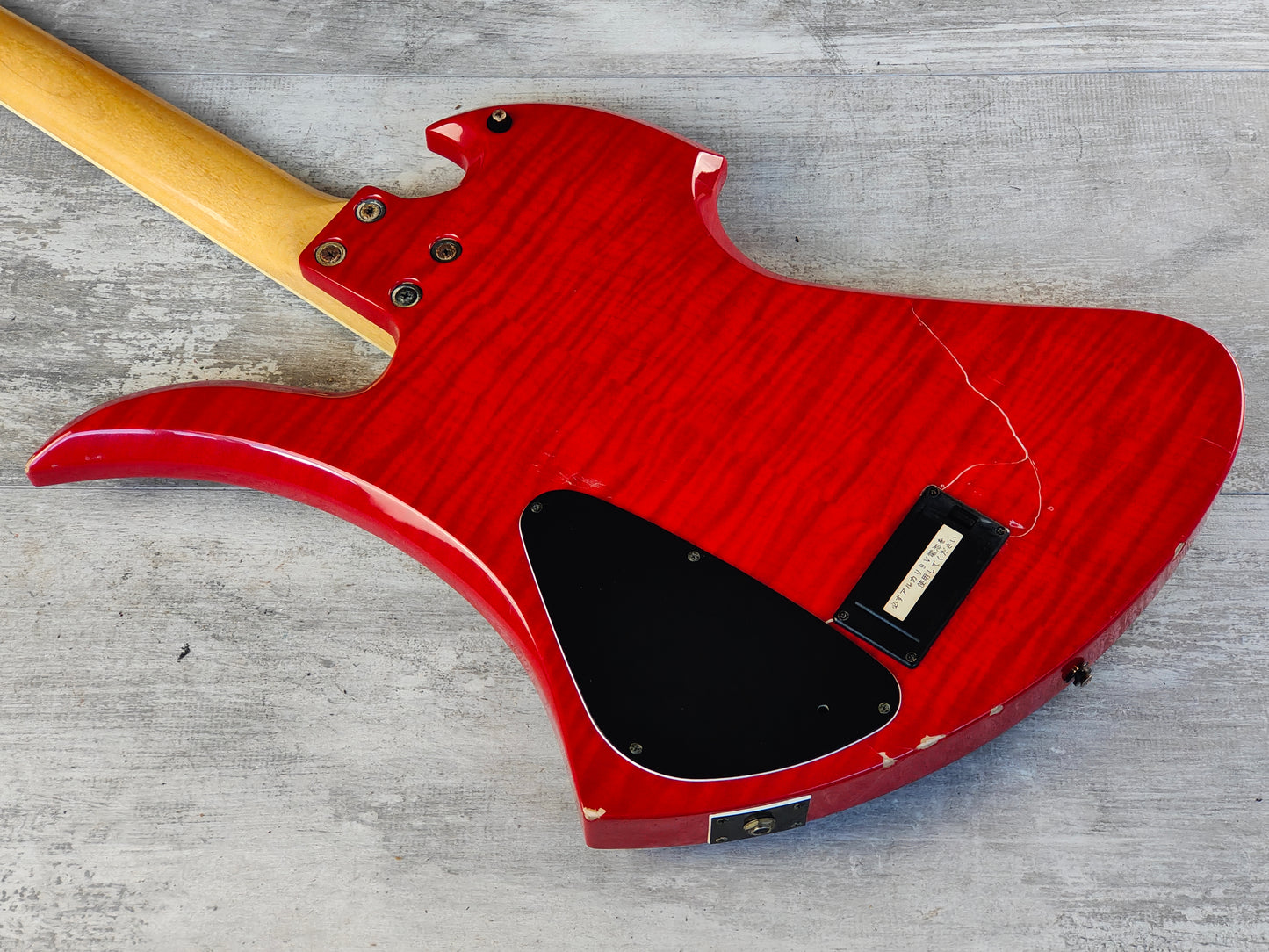 2002 Burny Hide (X Japan) MG-130S Mockingbird w/Sustainer (Cherry Sunburst)