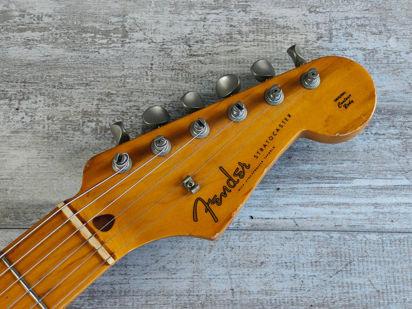 1987 Fender Japan ST57-70 "E Series" '57 Reissue Stratocaster (Brown Sunburst)