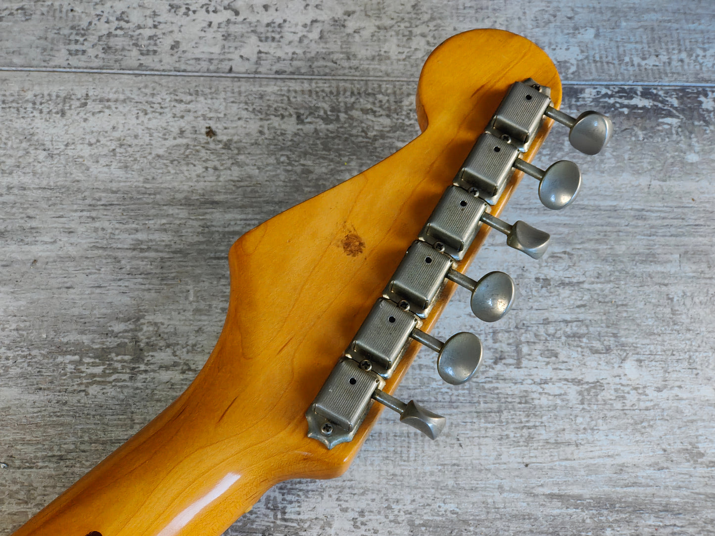 1987 Fender Japan ST57-70 "E Series" '57 Reissue Stratocaster (Brown Sunburst)