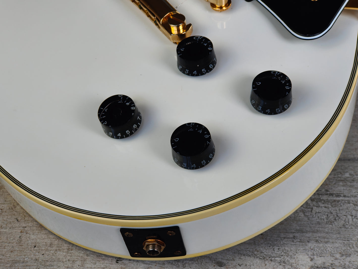 1990 Greco Japan EGC-90 Les Paul Custom (Alpine White)