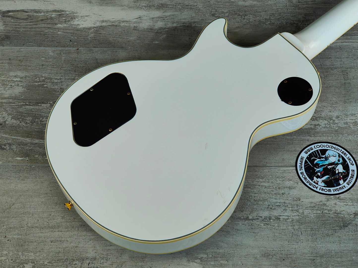 1990 Greco Japan EGC-90 Les Paul Custom (Alpine White)