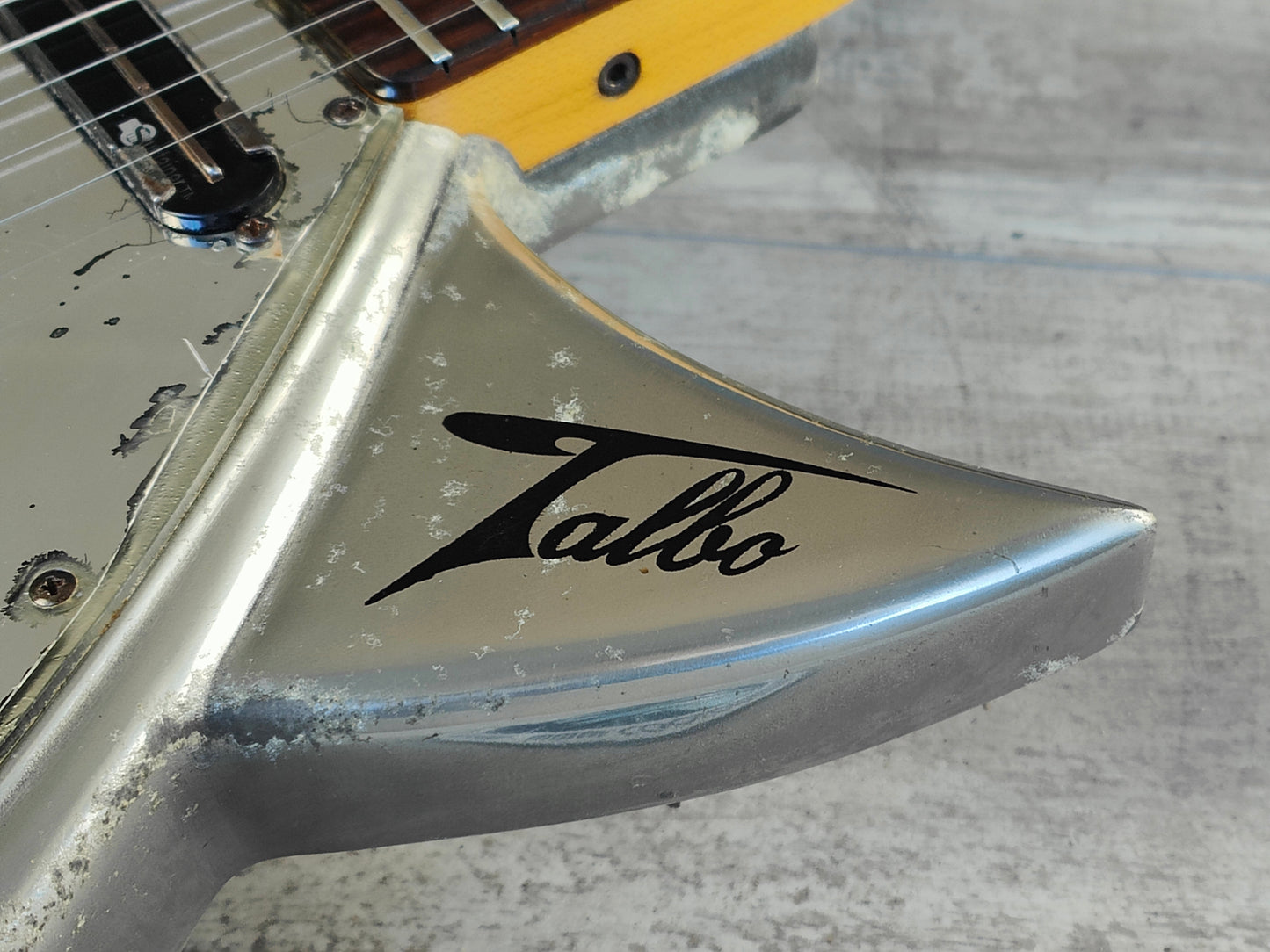 2000’s Tokai Japan Talbo Blazing Fire Aluminium Electric Guitar w/Fernandes Sustainer