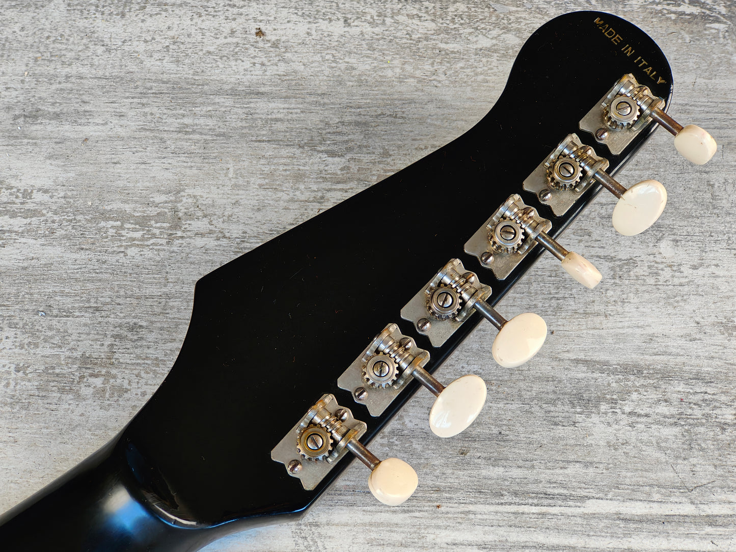 1963 Eko Italy Model 500-3V Vintage Offset (Gold Sparkle)