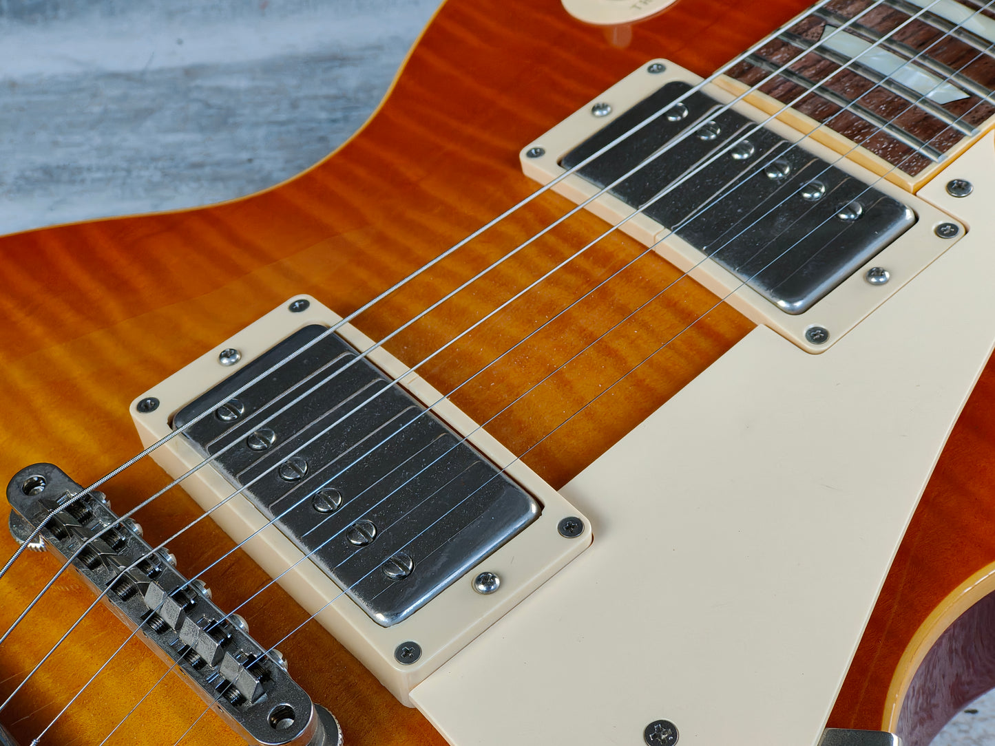 2003 Epiphone Japan Elite Les Paul Standard Plus (Faded Cherry Sunburst)