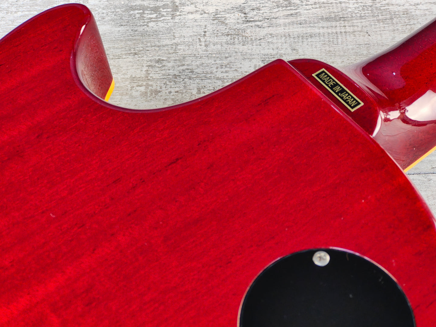 2003 Epiphone Japan Elite Les Paul Standard Plus (Faded Cherry Sunburst)